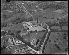 Nunroyd Mills on Leeds Road, Guiseley, West Yorkshire, c1930s. Creator: Arthur William Hobart