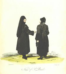 Nuns of St. Basil, 1813. Creator: Joseph Constantine Stadler