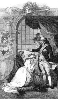 Nuptial benediction of the Prince and Princess of Wales. Artist: Rothwell