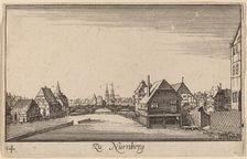 Nuremberg, 1635. Creator: Wenceslaus Hollar