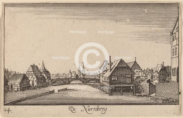 Nuremberg, 1635. Creator: Wenceslaus Hollar.