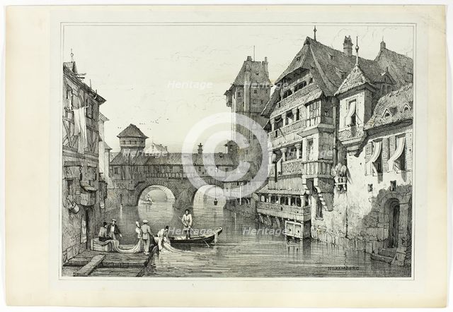 Nuremberg, 1833. Creator: Samuel Prout.