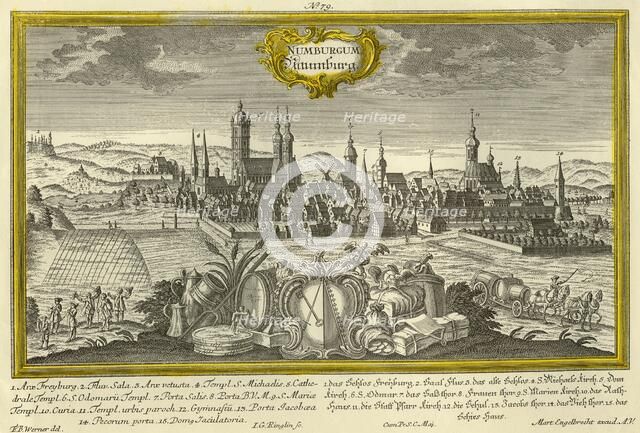 Nuremberg, c1740. Creator: Johann Georg Ringlin.