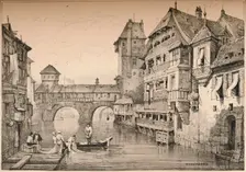 Nuremberg c1820 (1915). Artist: Samuel Prout