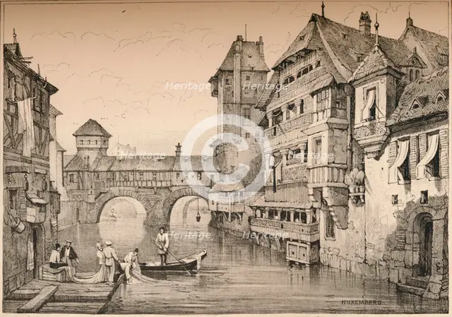 'Nuremberg', c1820 (1915). Artist: Samuel Prout.