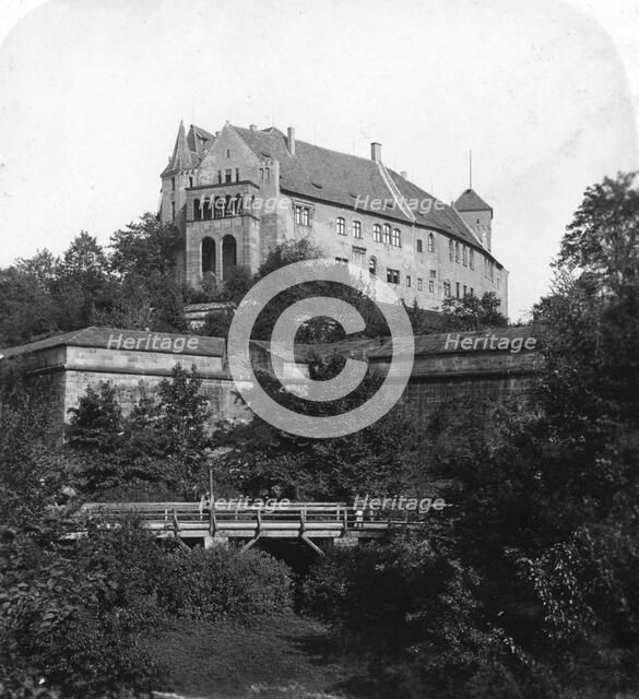 Nuremberg Castle, Nuremberg, Germany, c1900s.Artist: Wurthle & Sons