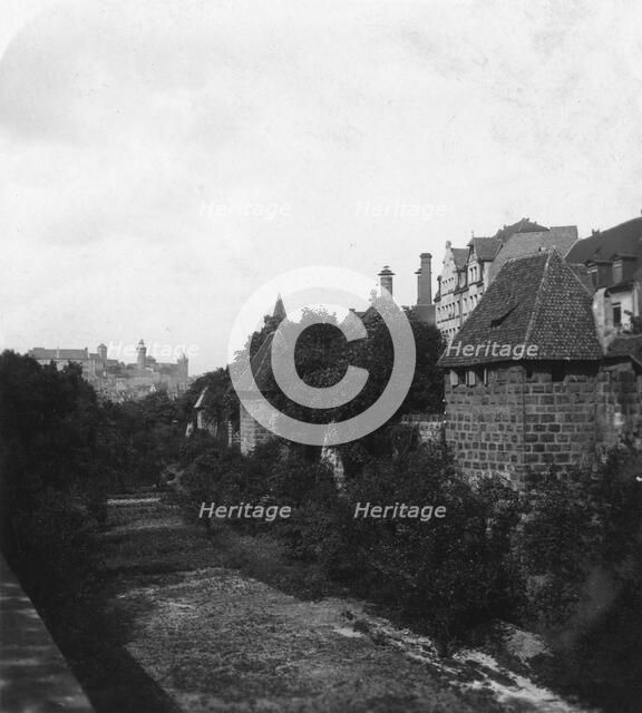 Nuremberg Castle, Nuremberg, Germany, c1900s.Artist: Wurthle & Sons