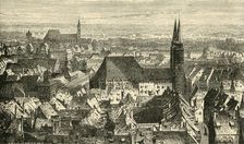 Nuremberg from the Walls 1890. Creator: Unknown