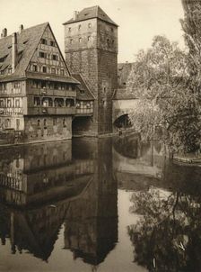 Nuremberg - Hunkersteg 1931. Artist: Kurt Hielscher
