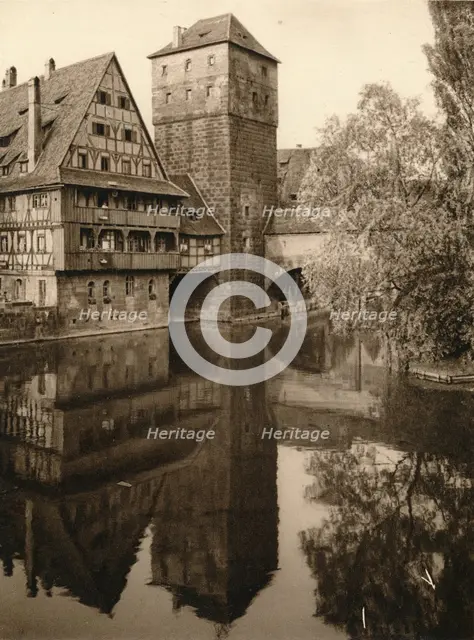 'Nuremberg - Hunkersteg', 1931. Artist: Kurt Hielscher.