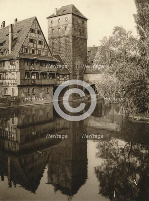 'Nuremberg - Hunkersteg', 1931. Artist: Kurt Hielscher.