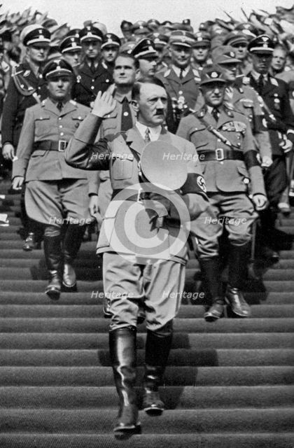 Nuremberg Rally, 7th Party Congress, the 'Rally of Freedom', Germany, 1935.   Artist: Unknown