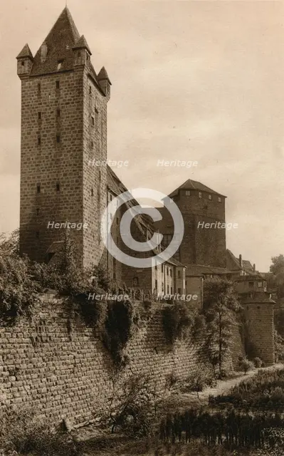 'Nuremberg - The Castle', 1931. Artist: Kurt Hielscher.