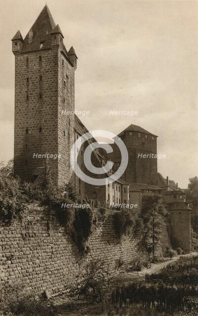 'Nuremberg - The Castle', 1931. Artist: Kurt Hielscher.