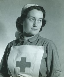 Nurse c1940s. Creator: Unknown