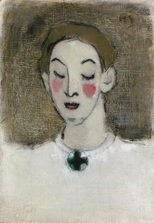 Nurse I (Kaija Lahtinen), 1943. Creator: Helene Schjerfbeck