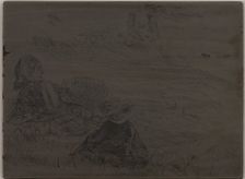 Nursemaid and Child, 1859. Creator: James Abbott McNeill Whistler