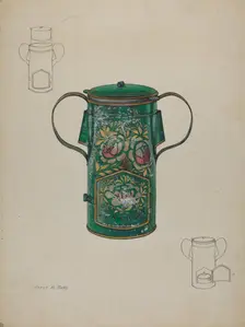 Nurses Lamp, c. 1938. Creator: Frank Gray