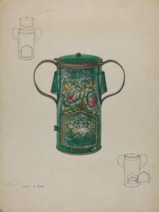 Nurses Lamp, c. 1938. Creator: Frank Gray