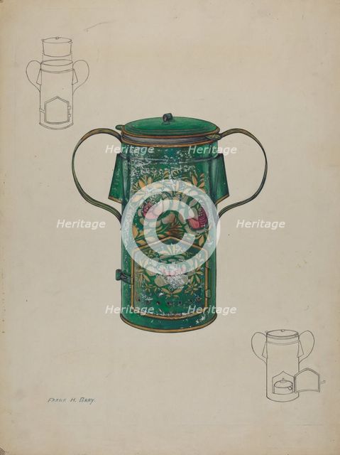 Nurses' Lamp, c. 1938. Creator: Frank Gray.