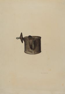Nursing Bottle, 1935/1942. Creator: Samuel O. Klein
