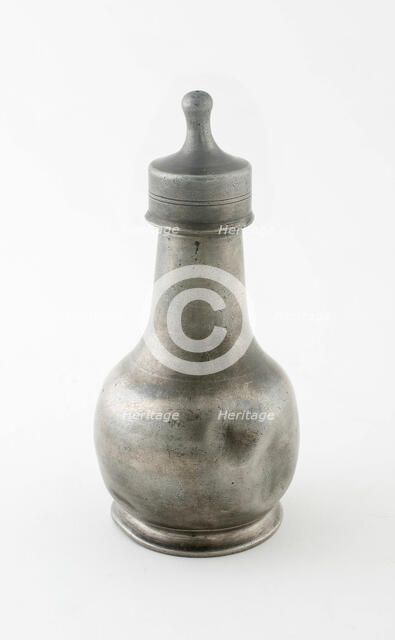 Nursing Bottle, England, c. 1800. Creator: Unknown.