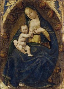 Nursing Madonna, c. 1482-1485. Creator: Signorelli, Luca (ca 1441-1523)