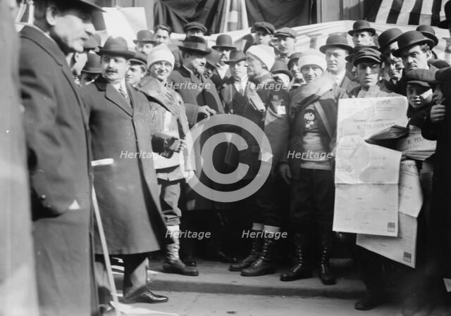 N.Y. -- Frisco Walkers, between c1910 and c1915. Creator: Bain News Service.