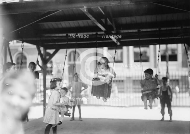 N.Y. Playground, between c1910 and c1915. Creator: Bain News Service.