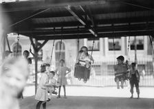 N.Y. Playground, between c1910 and c1915. Creator: Bain News Service