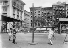 N.Y. Playground, between c1910 and c1915. Creator: Bain News Service