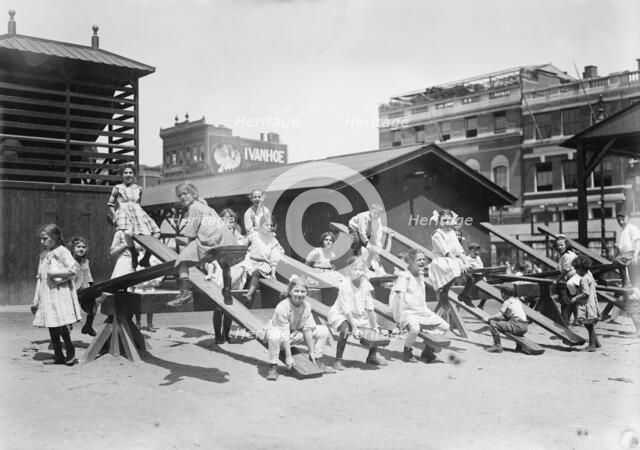 N.Y. Playground, between c1910 and c1915. Creator: Bain News Service.
