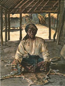 'Nyasaland and its People -- A Nyasa Arab 1890. Creator: H.H. Johnson