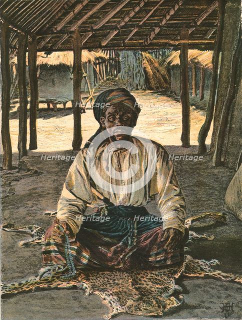 ''Nyasaland and its People -- A Nyasa Arab', 1890. Creator: H.H. Johnson.