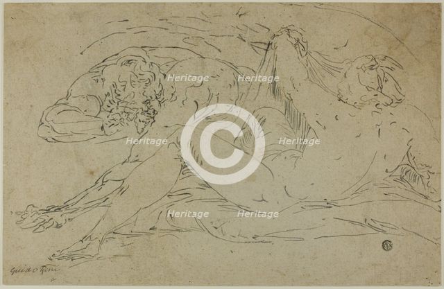 Nymph and Satyr, after 1560. Creator: Unknown.