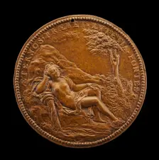 Nymph of the Seine [reverse], 1623. Creator: Unknown