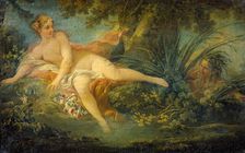 Nymph surprised, after Boucher. Creator: Unknown