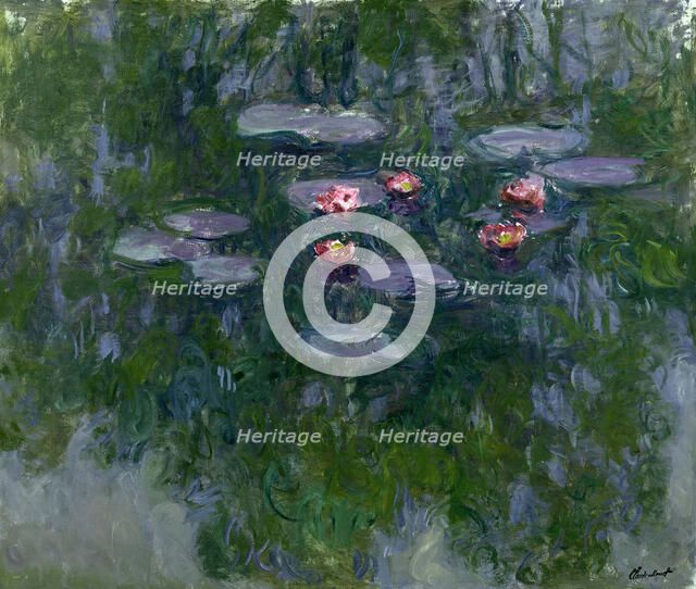 Nymphéas, 1916-1919.