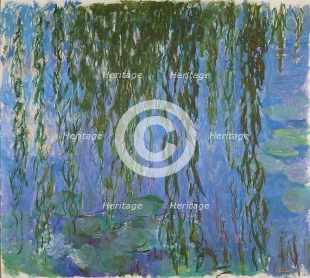 Nymphéas avec rameaux de saule, 1916-1919. Creator: Monet, Claude (1840-1926).