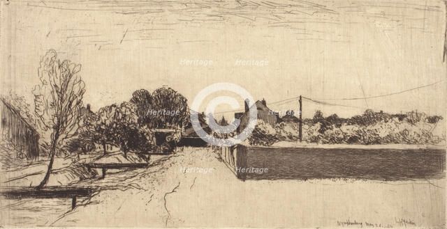 Nymphenberg, 1884. Creator: Lewis Henry Meakin.