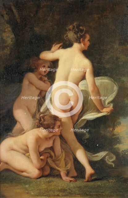 Nymphes, between 1780 and 1831. Creators: Jacques-Antoine Vallin, Hugues Taraval.