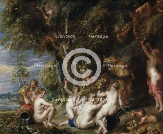 Nymphs and Satyrs, c. 1615. Artist: Rubens, Pieter Paul (1577-1640)
