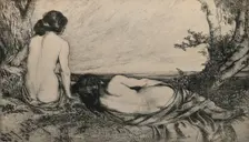 Nymphs by the Sea 1905. Artist: Charles Holroyd