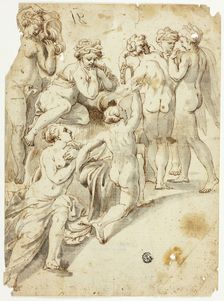 Nymphs Bathing, n.d. Creator: Giulio Testone