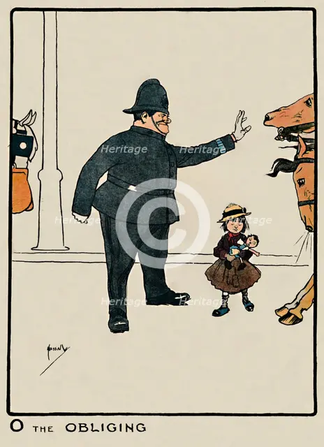 'O the Obliging', 1903. Artist: John Hassall.