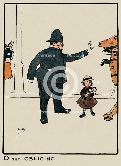 'O the Obliging', 1903. Artist: John Hassall.