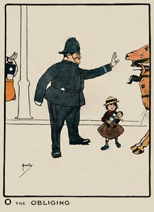 O the Obliging 1903. Artist: John Hassall