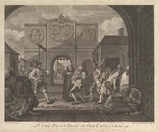 O the Roast Beef of Old England-The Gate of Caiais, March 6, 1749. Creator: William Hogarth