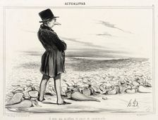 O vous qui m'offriez et sucre et cassonade..., 1839. Creator: Honore Daumier