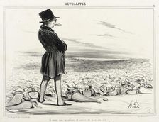 O vous qui m'offriez et sucre et cassonade..., 1839. Creator: Honore Daumier